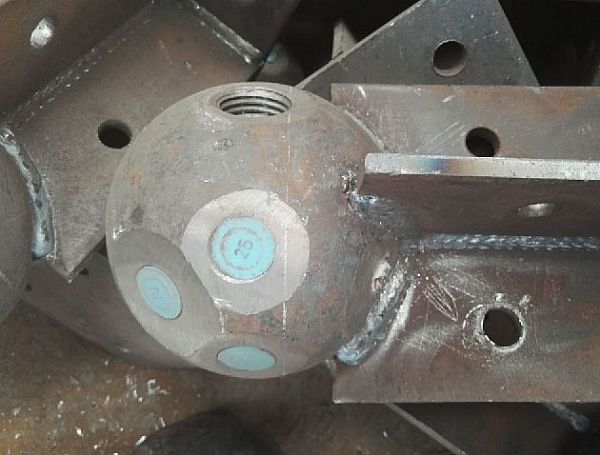 黑龙江螺栓球球塞，网架配件