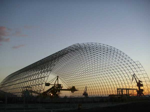 黑龙江热电厂网架工程