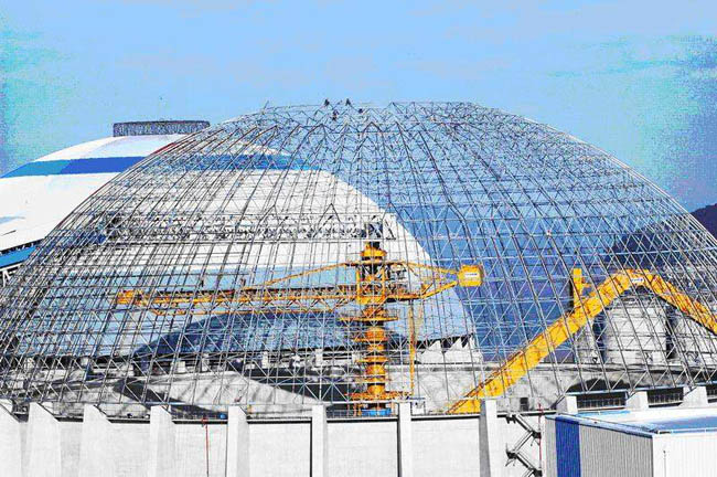 黑龙江电厂网架工程